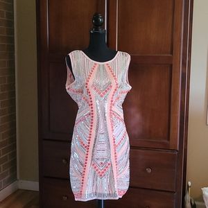 NWT Beautiful Sequin Dress, sz lg